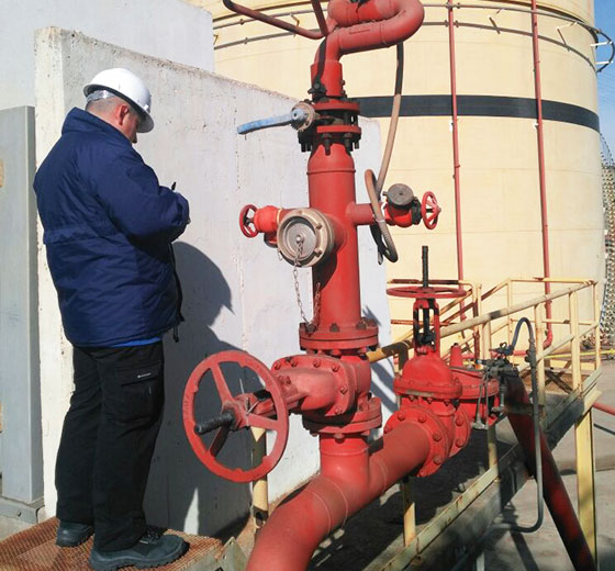 Mantenimiento certificado contra incendio